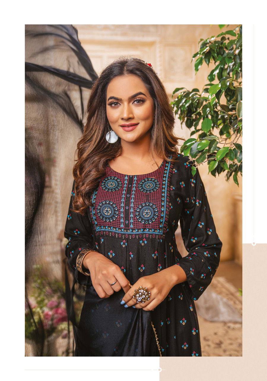 Wanna Paheli 2 Fancy Festive Wear Heavy Rayon Kurtis With Dupatta Collection
